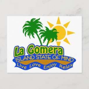 La Gomera State of Mind postcard