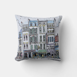 La Grand Rue Boulogne-Sur-Mer, France Cushion