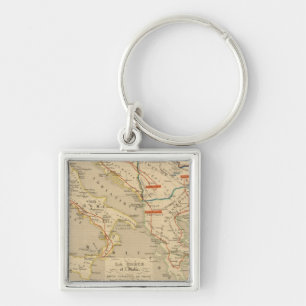 La Grece et l'Italie, 306 a 410, ap JC Key Ring