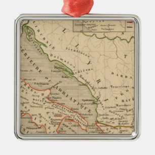 La Grece, l'Italie, 1190 a 504 av JC Metal Tree Decoration
