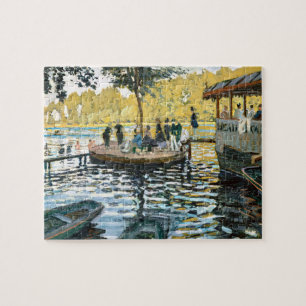 La Grenouillère (1869) by Claude Monet Jigsaw Puzzle