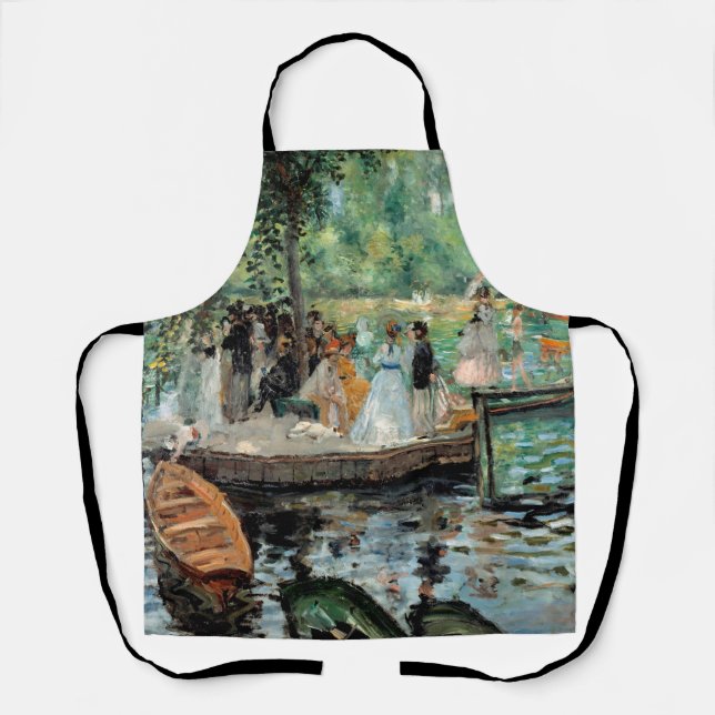 La Grenouillère Auguste  Renoir   Apron (Front)