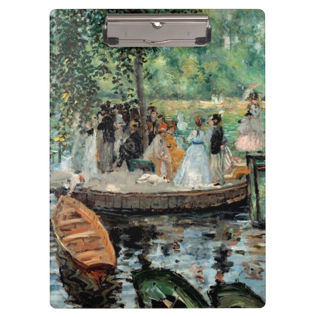 La Grenouillère Auguste  Renoir   Clipboard (Front)