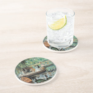 La Grenouillère Auguste Renoir Coaster