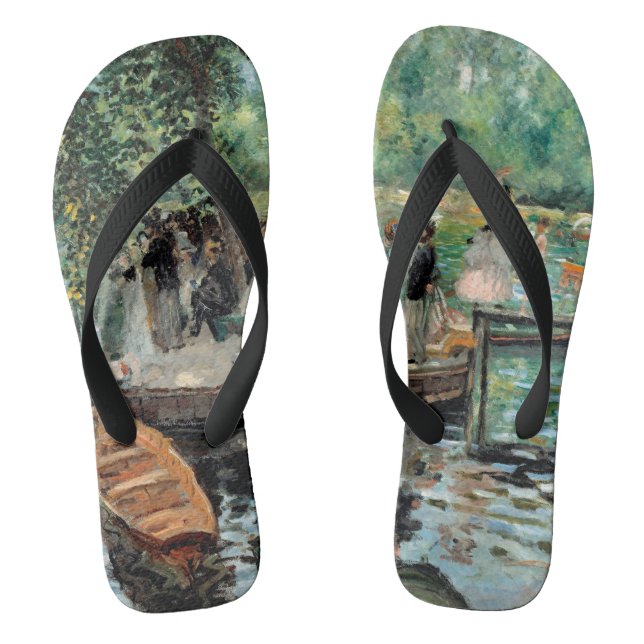 La Grenouillère Auguste  Renoir   Flip Flops (Footbed)