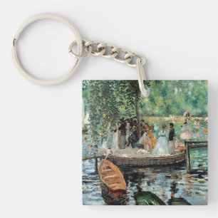 La Grenouillère Auguste Renoir Key Ring