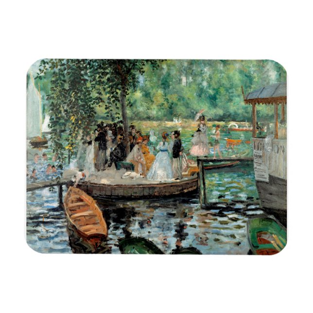 La Grenouillère Auguste  Renoir   Magnet (Horizontal)