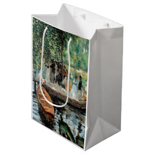 La Grenouillère Auguste  Renoir   Medium Gift Bag