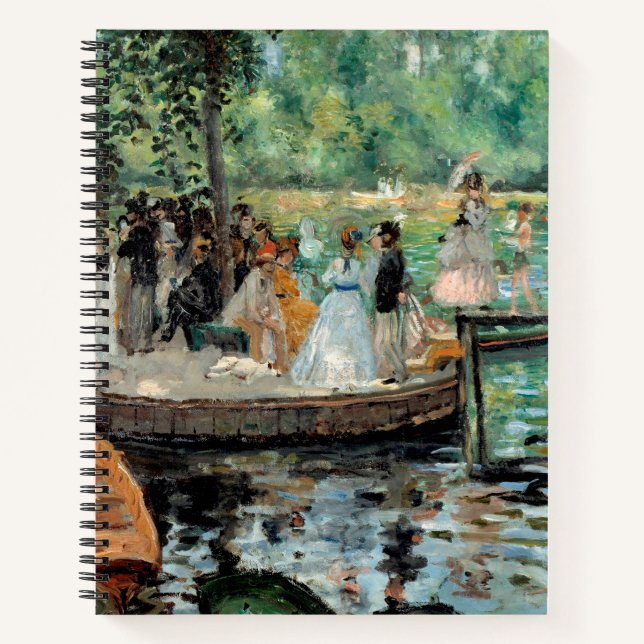 La Grenouillère Auguste  Renoir   Notebook (Front)