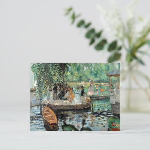 La Grenouillère Auguste Renoir Postcard