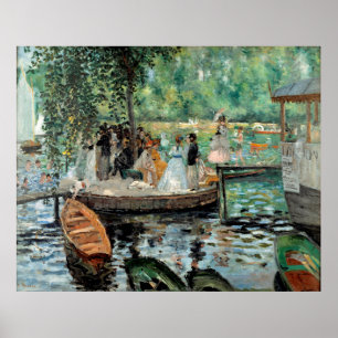 La Grenouillère Auguste Renoir Poster