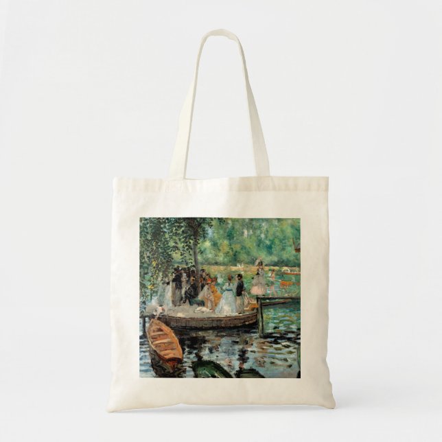 La Grenouillère Auguste Renoir Tote Bag (Front)