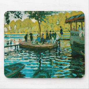 La Grenouillere - Claude Monet - 1869 Mouse Mat