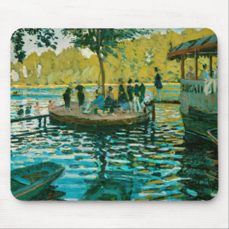 La Grenouillere - Claude Monet - 1869 Mouse Mat
