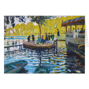La Grenouillere Claude Monet fine art painting
