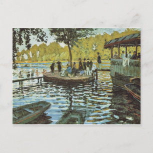 La Grenouillere - Claude Monet Postcard