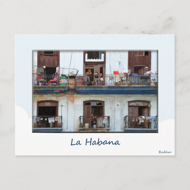 LA HABANA POSTCARD (Front)