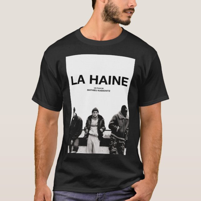 La Haine Poster Film Movie Poster T-Shirt (Front)