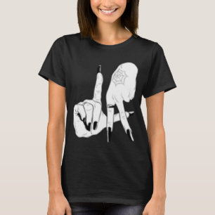 LA Hands Witch Original Los Angeles Hand Sign Hall T-Shirt