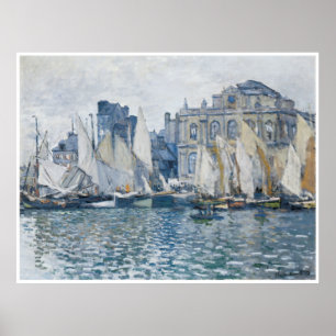 La Havre Museum by Monet Poster