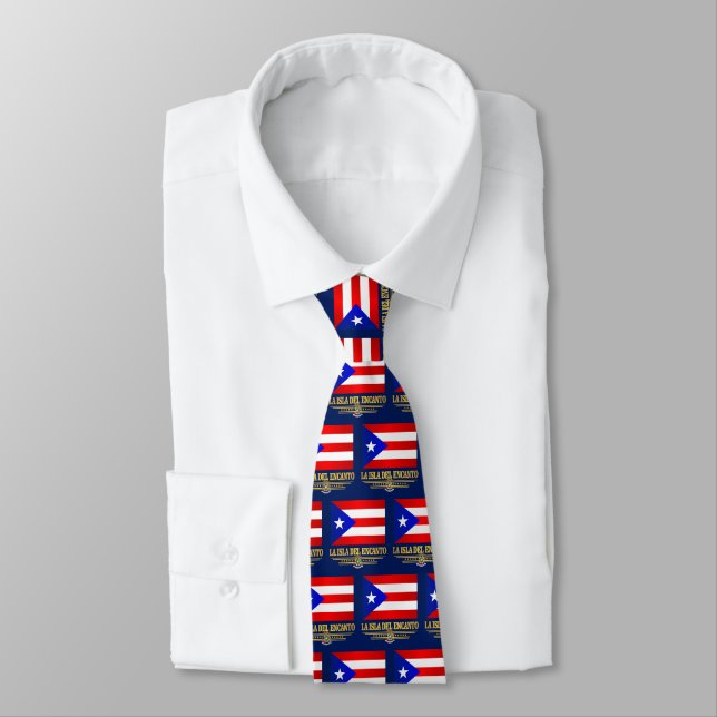 La Isla del Encanto Tie (Tied)
