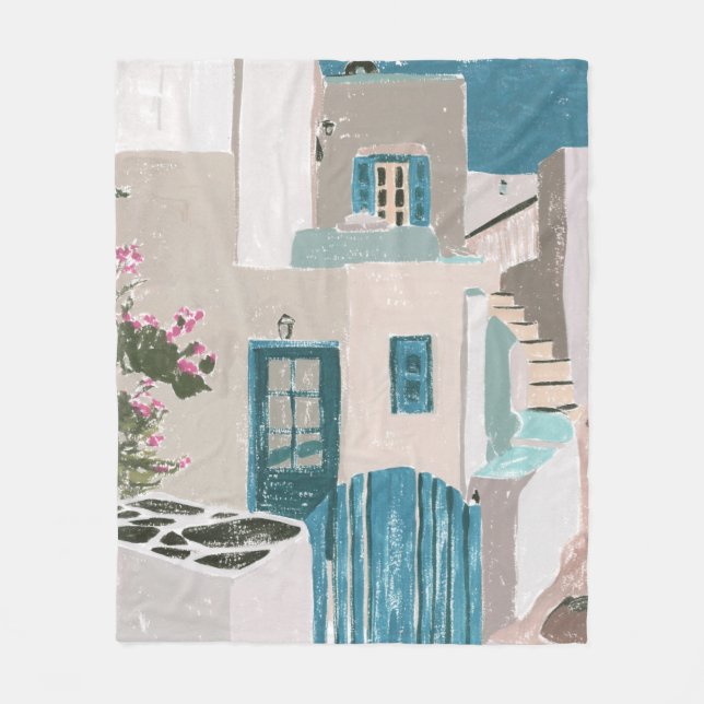 La Isla II Fleece Blanket (Front)