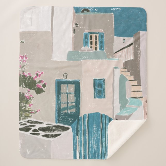 La Isla II Sherpa Blanket (Front)