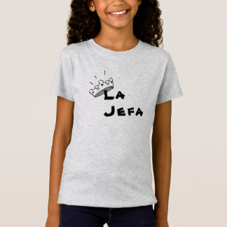 "La Jefa" little girl Tshirt