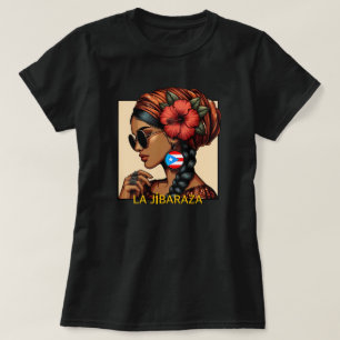 La Jibaraza 2 – Puerto Rican Jíbara • Boricua T-Shirt