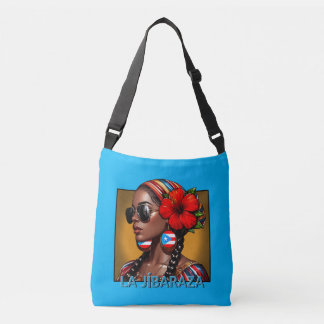 La Jibaraza 4– Puerto Rican Jíbara • Boricua Crossbody Bag