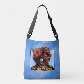 La Jíbaraza 9 – Puerto Rican Jíbara Art • Boricua Crossbody Bag