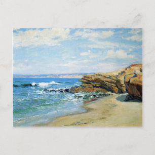 La Jolla Beach by Guy Rose Postcard
