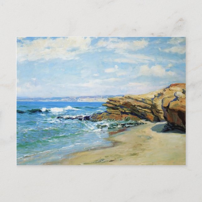 La Jolla Beach by Guy Rose Postcard (Front)