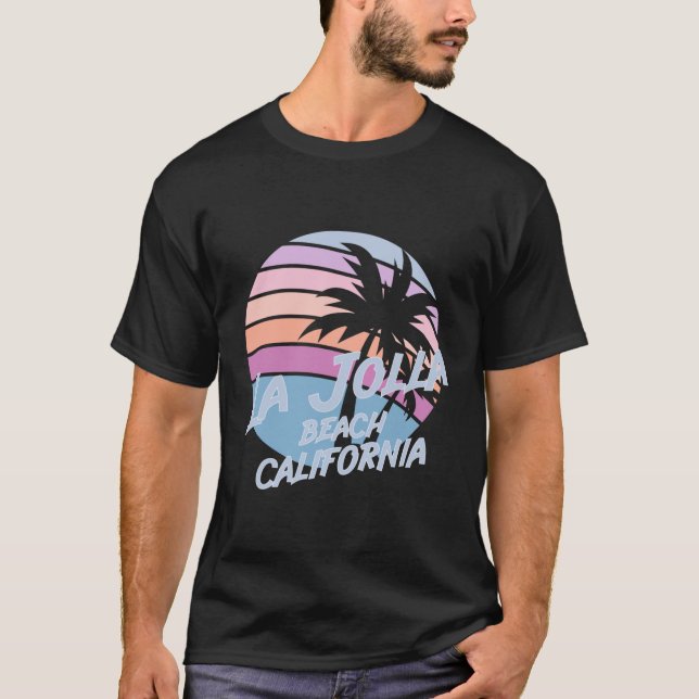 La Jolla Beach California T-Shirt (Front)