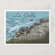 La Jolla California Postcard