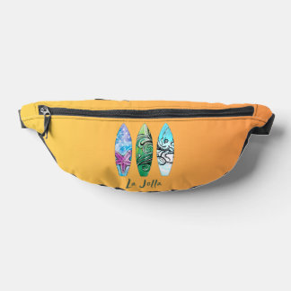 La Jolla California Surfboards Bum Bags