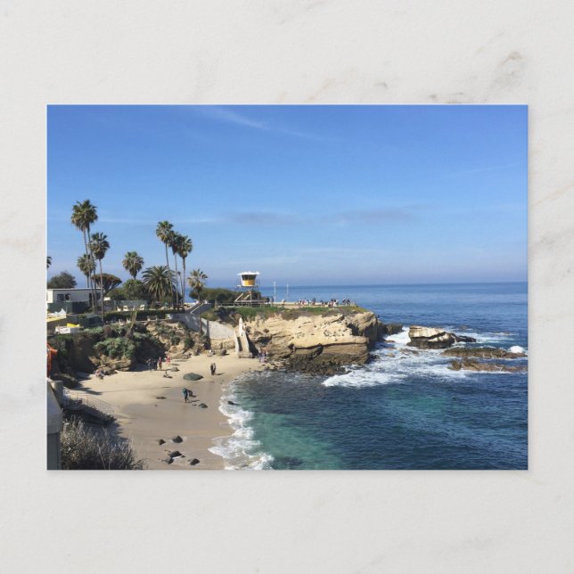 La Jolla Coast Announcement Postcard (Front)