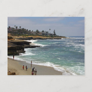 La Jolla Cove Beach Postcard