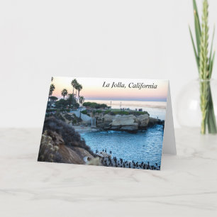 La Jolla Cove California Card