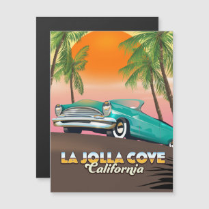 La Jolla Cove California travel poster