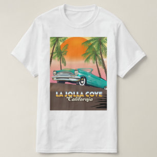 La Jolla Cove California travel poster T-Shirt