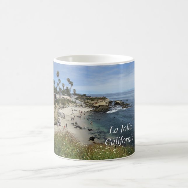 La Jolla Cove in California Coffee Mug (Center)