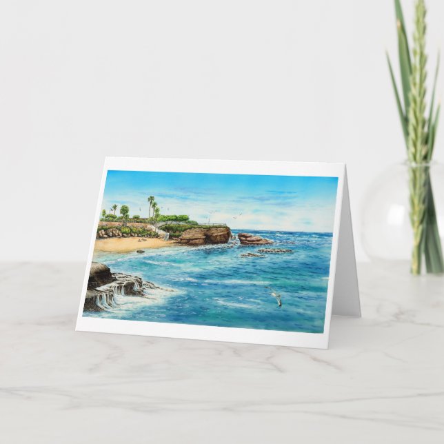 LA JOLLA COVE, LA JOLLA, CALIFORNIA CARD (Front)