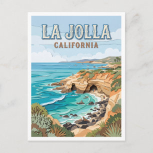 La Jolla Cove San Diego California Postcard