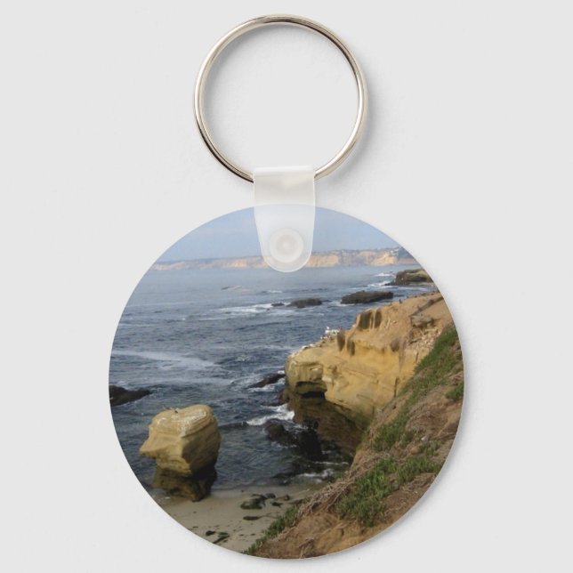 La Jolla Perch Keychain (Front)