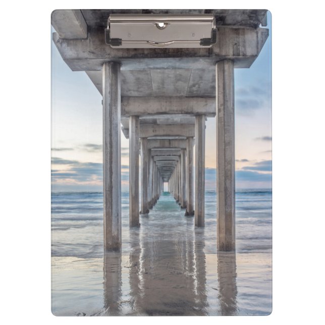 La Jolla, Scripps Pier Clipboard (Front)