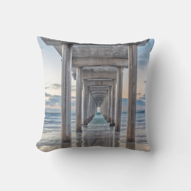 La Jolla, Scripps Pier Cushion (Front)