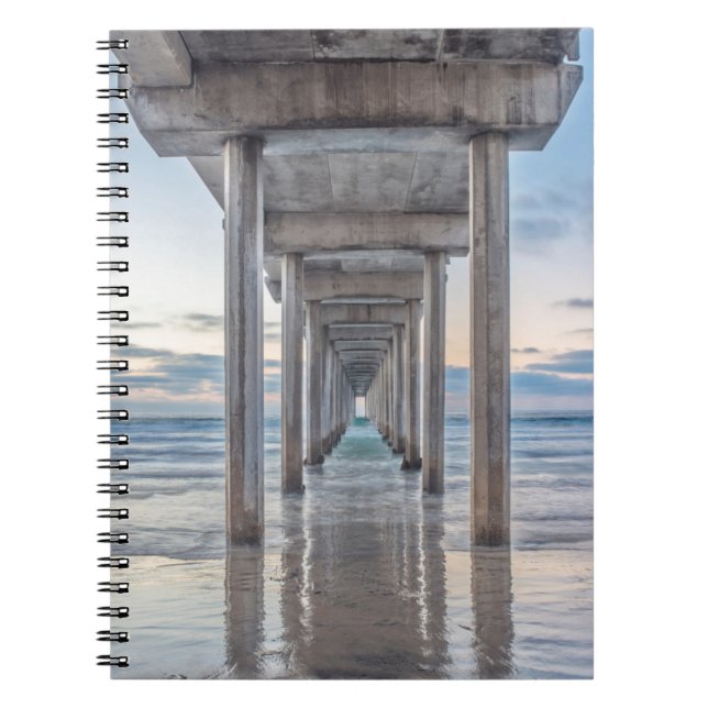 La Jolla, Scripps Pier Notebook (Front)