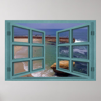 Window View Posters, Window View Prints - Zazzle UK