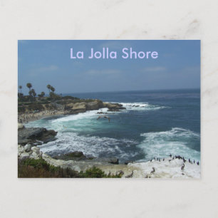 La Jolla Shore Postcard